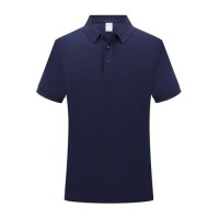 Solid-color casual fashion polo shirt for men and women
