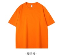 220g cool cotton t-shirt round neckline and short sleeves t shirt