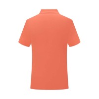 Solid-color casual fashion polo shirt for men and women