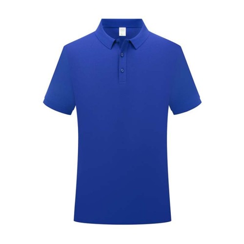 Solid-color casual fashion polo shirt for men and women