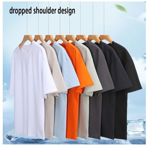 220g cool cotton t-shirt round neckline and short sleeves t shirt